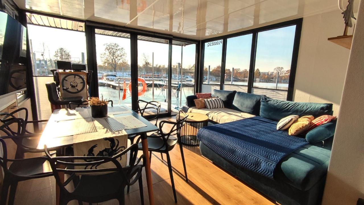 Houseboat Water King Apartament Plywajacy Dom Na Wodzie, 7 Os Wroclaw Ngoại thất bức ảnh