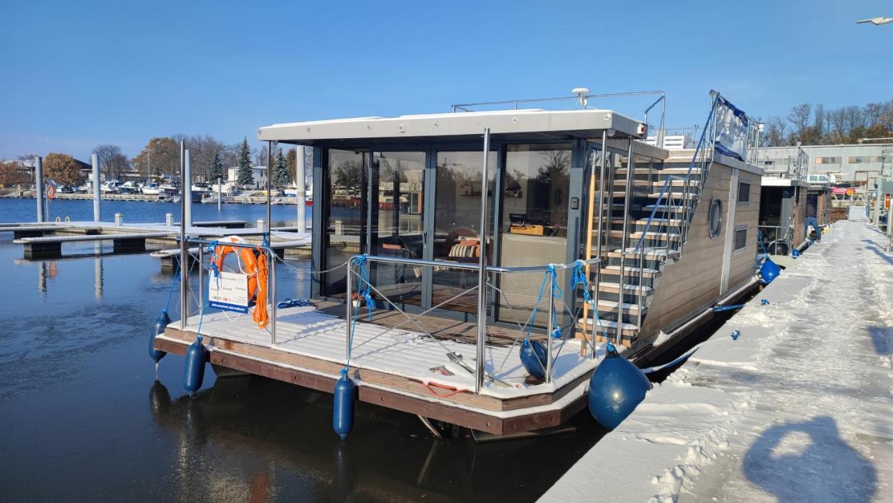 Houseboat Water King Apartament Plywajacy Dom Na Wodzie, 7 Os Wroclaw Ngoại thất bức ảnh